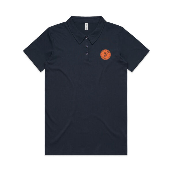 The Cake Detective shirt - Womens Amy Polo Thumbnail