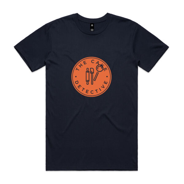 The Cake Detective shirt - Mens Staple T shirt Thumbnail